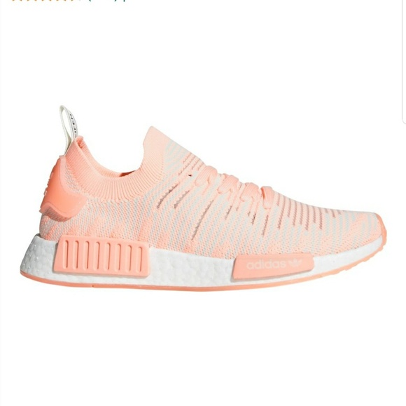 salmon adidas shoes nmd